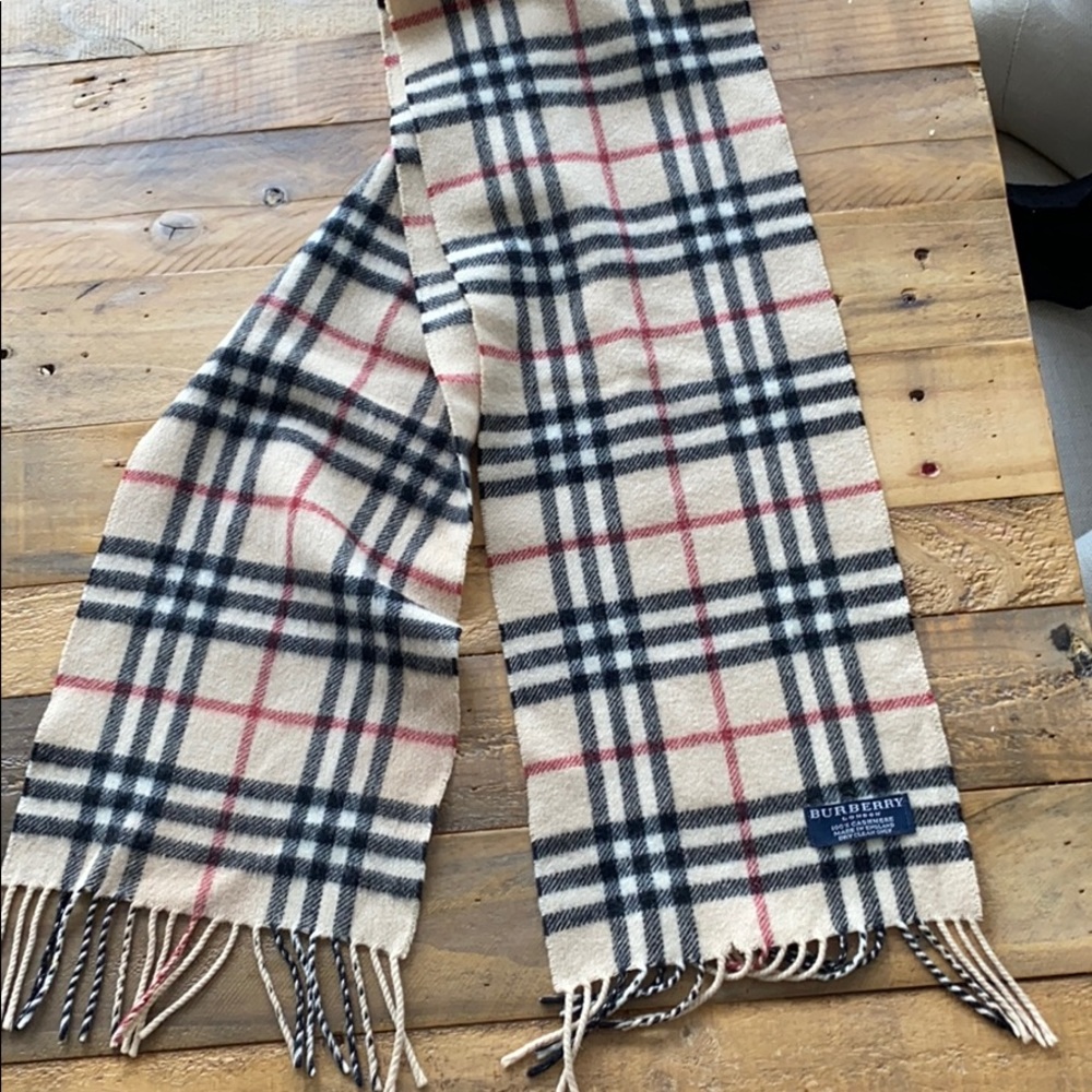 Classic Burberry Scarf